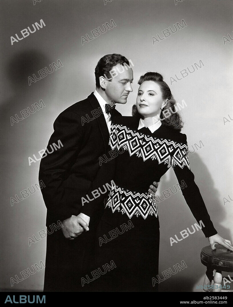 BARBARA STANWYCK and DAVID NIVEN in THE OTHER LOVE, 1947, directed by ANDRE DE TOTH. Copyright UNITED ARTISTS.