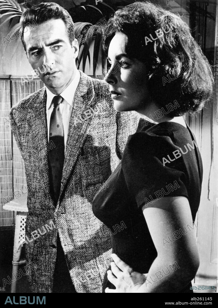 ELIZABETH TAYLOR und MONTGOMERY CLIFT in SUDDENLY, LAST SUMMER, 1959, unter der Regie von JOSEPH L. MANKIEWICZ. Copyright COLUMBIA PICTURES.