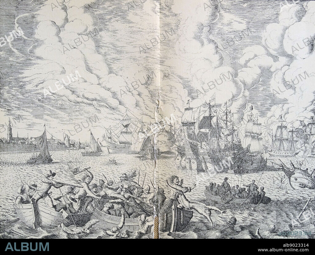 The Battle on the Zuiderzee (October 11; 1573). naval battle during the Eighty Years' War in which a Dutch fleet destroyed a larger and better-equipped Spanish fleet on the Zuiderzee. In 1573 the Spanish Governor Maximilian de Henin Count of Bossu sent a fleet consisting of about 30 ships to halt the attacks and destroy the enemy force. This fleet also included his flagship; the Inquisition. It was not until October 11 that the wind turned and the Dutch could execute a surprise attack. During this attack; the Spanish flagship was boarded by the Dutch and during the course of the battle ran aground.