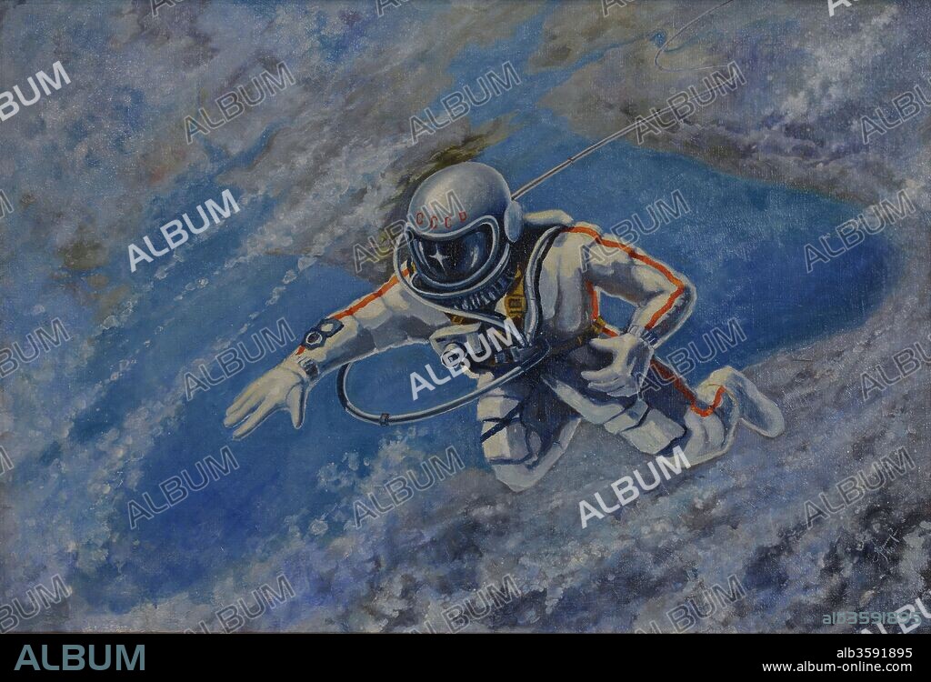 ALEXEI ARKHIPOVICH LEONOV. Over the Black Sea.