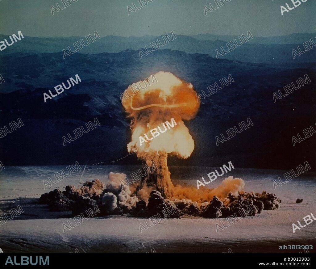 Operation Upshot-Knothole was a series of eleven nuclear test shots conducted in 1953 at the Nevada Test Sit. Detonation of the associated nuclear weapon occurred 19 seconds after its deployment at 8:30am PDT (1530 UTC) on May 25, 1953, in Area 5 of the Nevada Test Site. The codename Grable was chosen because the letter Grable is phonetic for G, as in "gun", since the warhead was a gun-type fission weapon. As a shell, or artillery-fired atomic projectile (AFAP), the device was the first of its kind. The test remains the only nuclear artillery shell ever actually fired in the U.S. nuclear weapons test program. Operation Upshot-Knothole was a series of eleven nuclear test shots conducted in 1953 at the Nevada Test Site. The test series was notable as containing the first two shots (both fizzles) by University of California Radiation Laboratory-Livermore (now Lawrence Livermore National Laboratory), and for testing out some of the thermonuclear components that would be used for the massive thermonuclear series of Operation Castle. Images of Grable have been misidentified as being Priscilla by the DOE and AEC for many years.