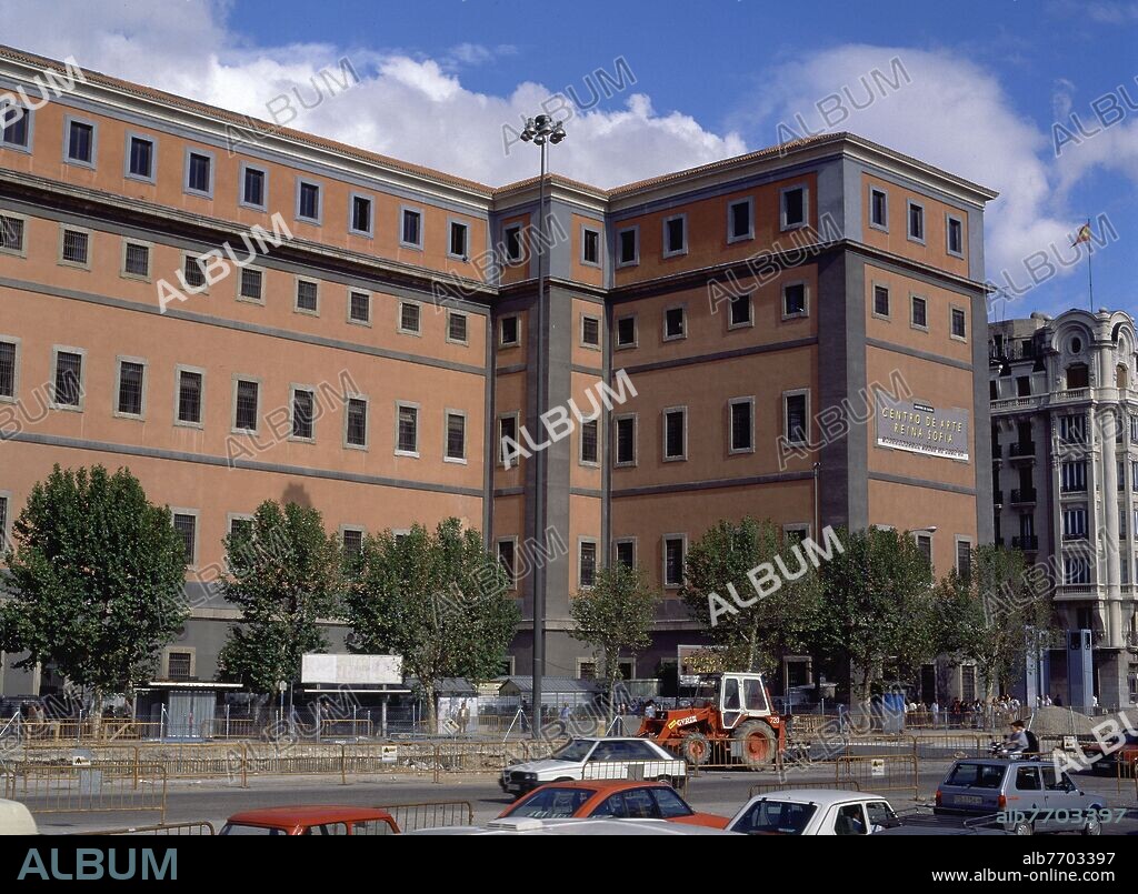 FRANCESCO SABATINI (1722-1797). FUNDACION REINA SOFIA-FACHADA-ANTIGUO HOSPITAL GENERAL.