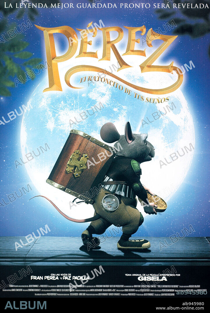 Poster of EL RATON PEREZ, 2006, directed by JUAN PABLO BUSCARINI. Copyright CASTELAO PRODUCCIONES, S.A./FILMAX.