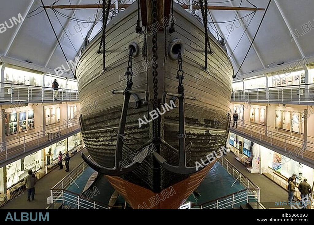 The Fram, the research ship of Fridtjof Nansen and Roald Amundsen, Fram Museum, Oslo, Norway, Europe