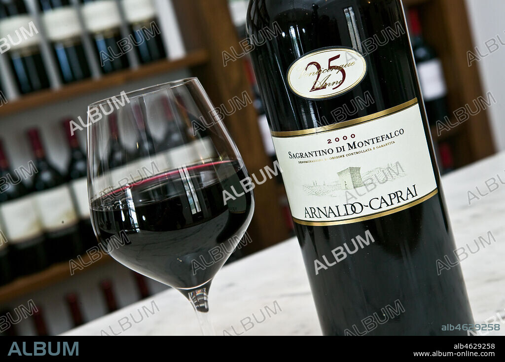 Winery Arnaldo Caprai: tasting of Sagrantino wine of Montefalco.