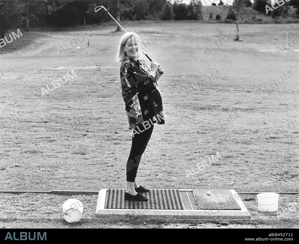 Göteborg 1999-07-21. Kerstin Ehrnlund - golfspelare *** Local Caption *** GP Foto: Johan Davéus. KAMERAREPORTAGE.