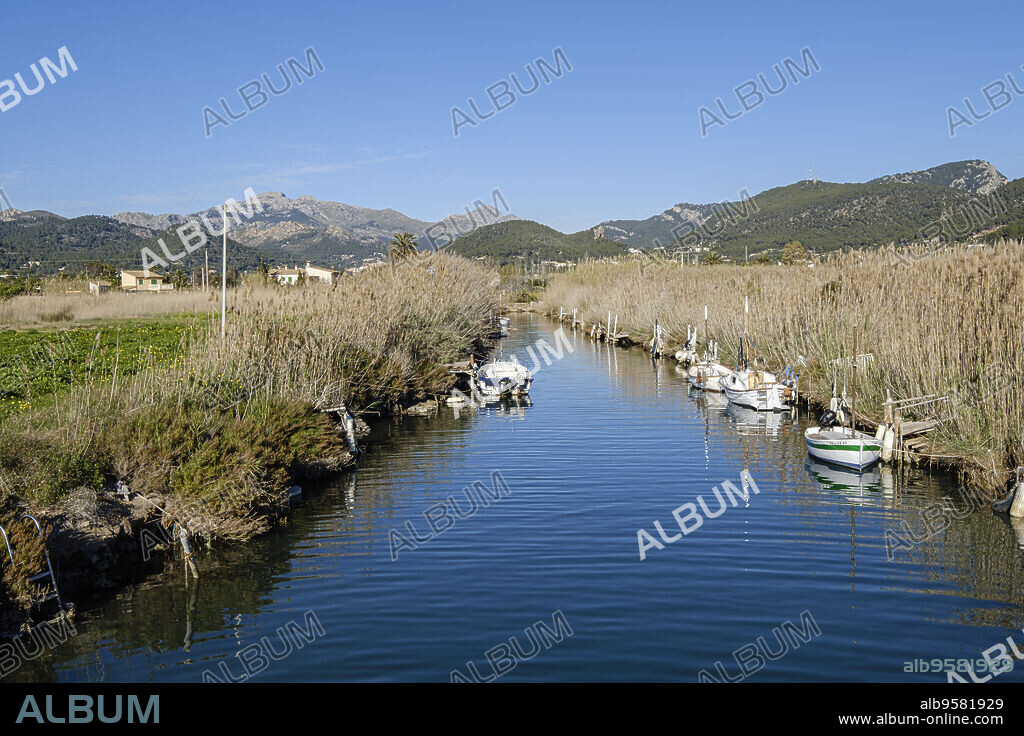 Torrent des Saluet, Port de Andratx, Mallorca, Balearic Islands, Spain.