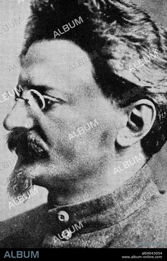 Photograph of Leon Trotsky (1879-1940) a Marxist revolutionary and theorist, Soviet politician and founding leader of the Red Army. Dated 20th Century.