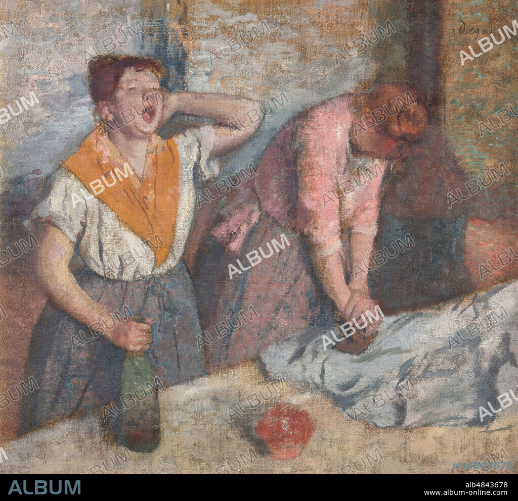 EDGAR DEGAS. Repasseuses (The Ironers).