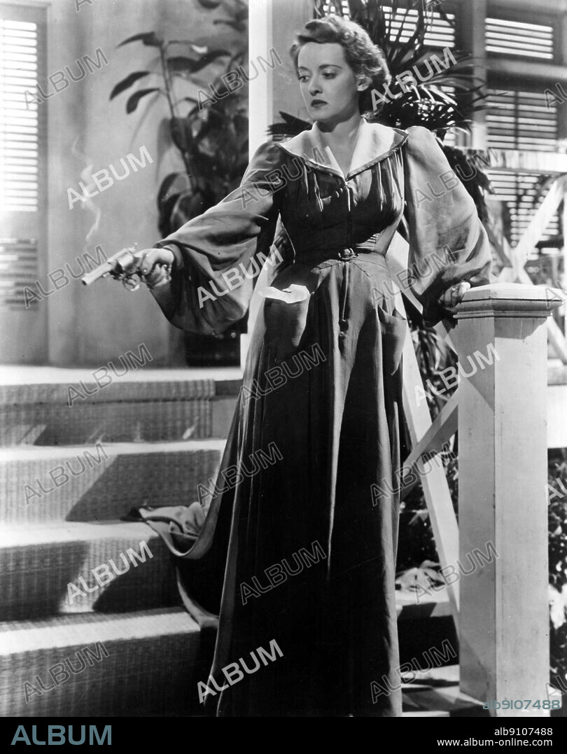 BETTE DAVIS en LA CARTA, 1940 (THE LETTER), dirigida por WILLIAM WYLER. Copyright WARNER BROTHERS.