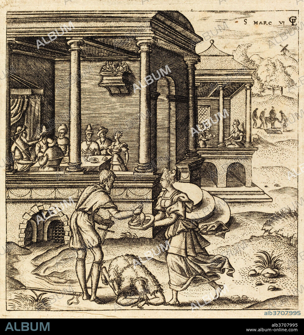 LéONARD GAULTIER. John the Baptist Beheaded. Dated: probably c. 1576/1580. Medium: engraving.