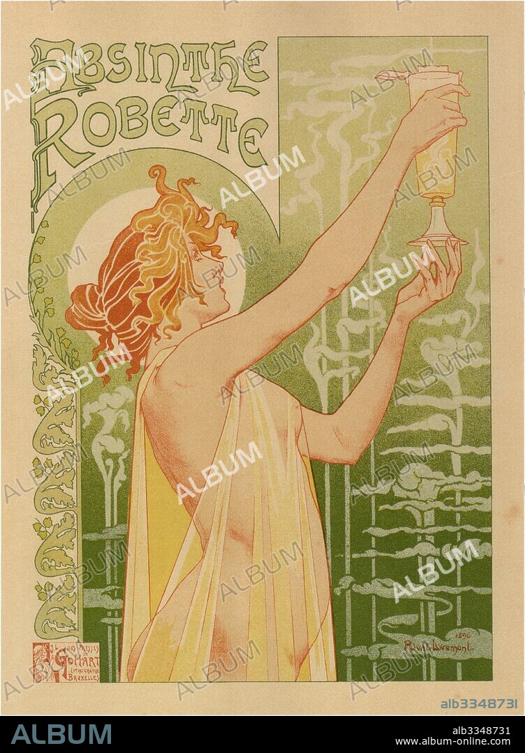 HENRI PRIVAT-LIVEMONT. Absinthe Robette (Poster).