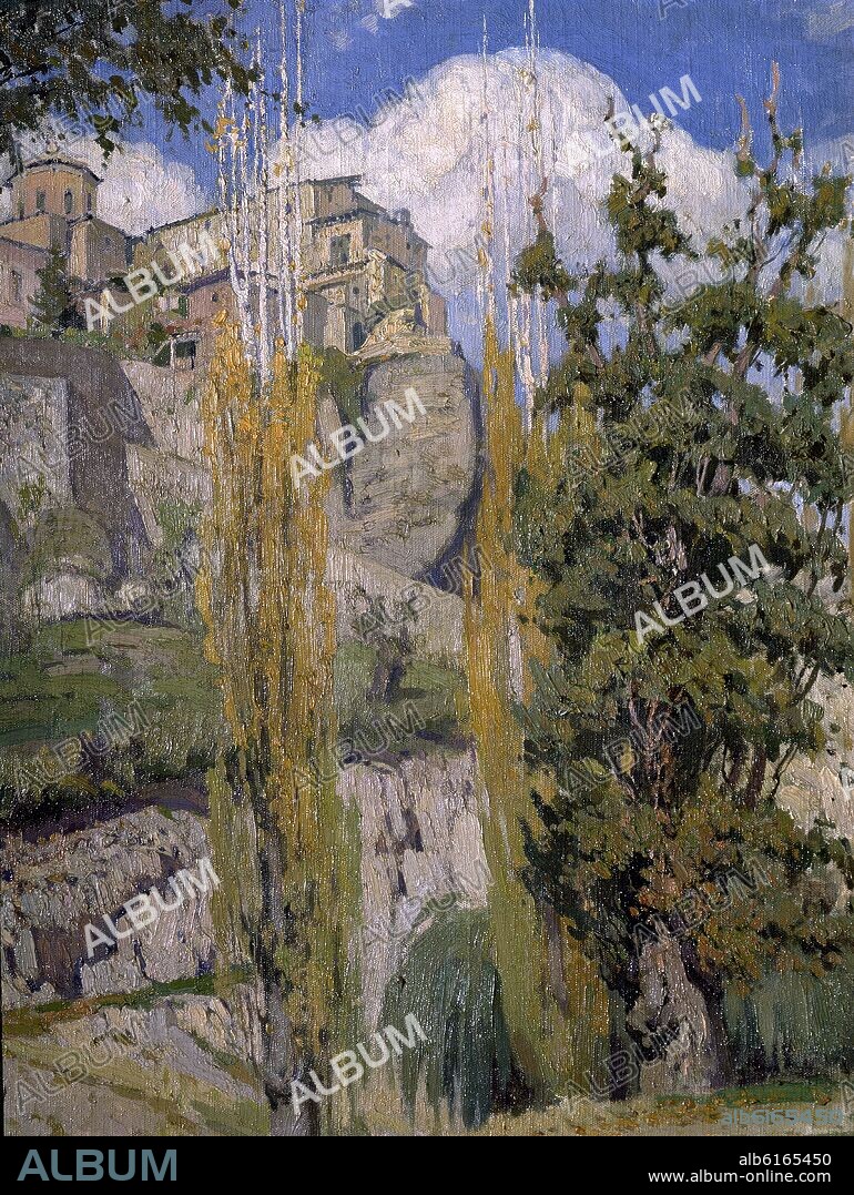 EDUARDO MARTÍNEZ VÁZQUEZ. CASAS COLGADAS DE CUENCA - SIGLO XX.