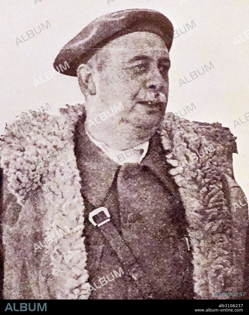 André Marty (1886 -  1956) leading figure in the French Communist Party and a member of the National Assembly; Secretary of Comintern 1935 to 1944; Political Commissar of the International Brigades during the Spanish Civil War from 1936 to 1938.
