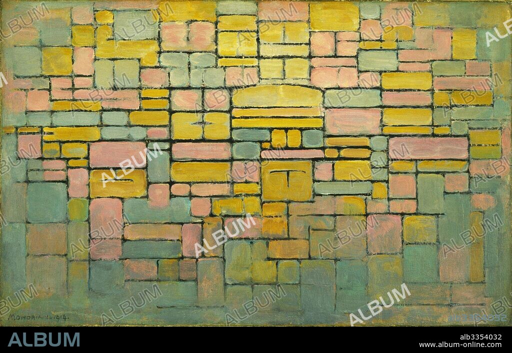 PIET MONDRIAN. Tableau no. 2 / Composition no. V.