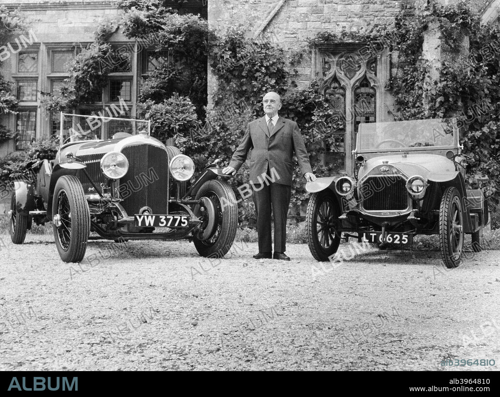 WO Bentley standing between two of his cars. He started out working with his brother Horace for the London agency of the French DFP cars. The Bentley brothers bought out the DFP agency's original owners, and renamed the business Bentley and Bentley. In 1919 he formed Bentley Motors Ltd. During the late 1920s Bentley achieved a set of record race wins that was not equalled until the 1950s by Jaguar and not beaten until the 1960s by Ferrari. By 1931 the depression hit the company badly and was forced into liquidation. It was taken over by Rolls-Royce Limited.  WO Bentley worked with Rolls-Royce in an advisory capacity for some time to expand the market of Rolls-Royce and Bentley cars throughout the world.