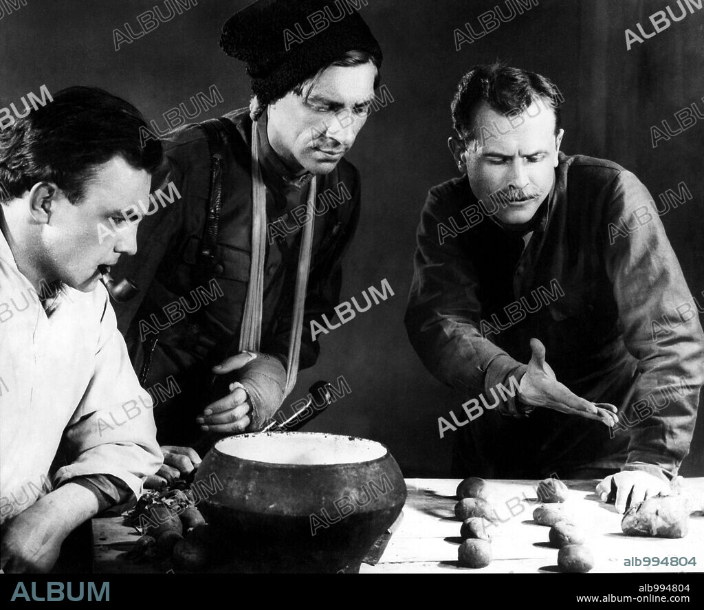 CHAPAYEV, EL GUERRILLERO ROJO, 1934 (CHAPAEV), dirigida por GEORGI VASILYEV y SERGEI VASILYEV. Copyright LENFILM.