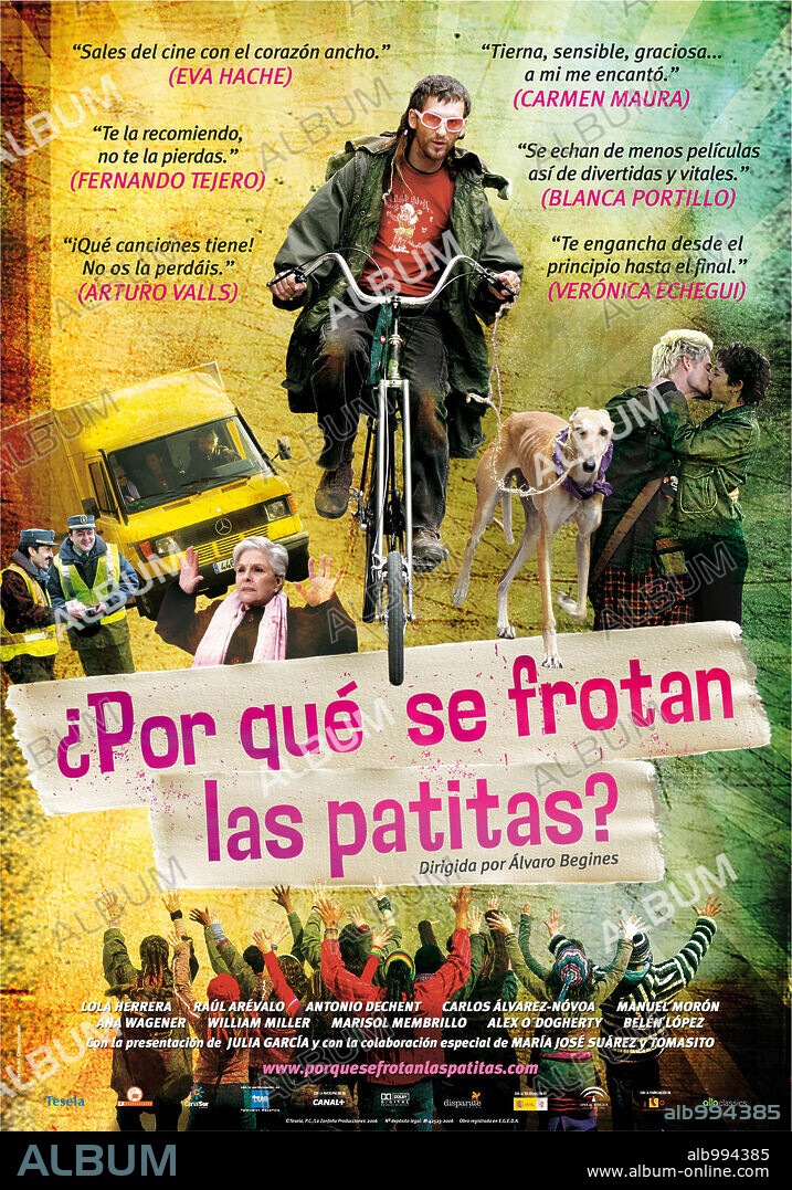 Poster de POR QUE SE FROTAN LAS PATITAS?, 2007, dirigida por ALVARO BEGINES. Copyright LAFONA PRODUCCIONES/TESELA PRODUCCIONES CINEMATOGRAFICAS.