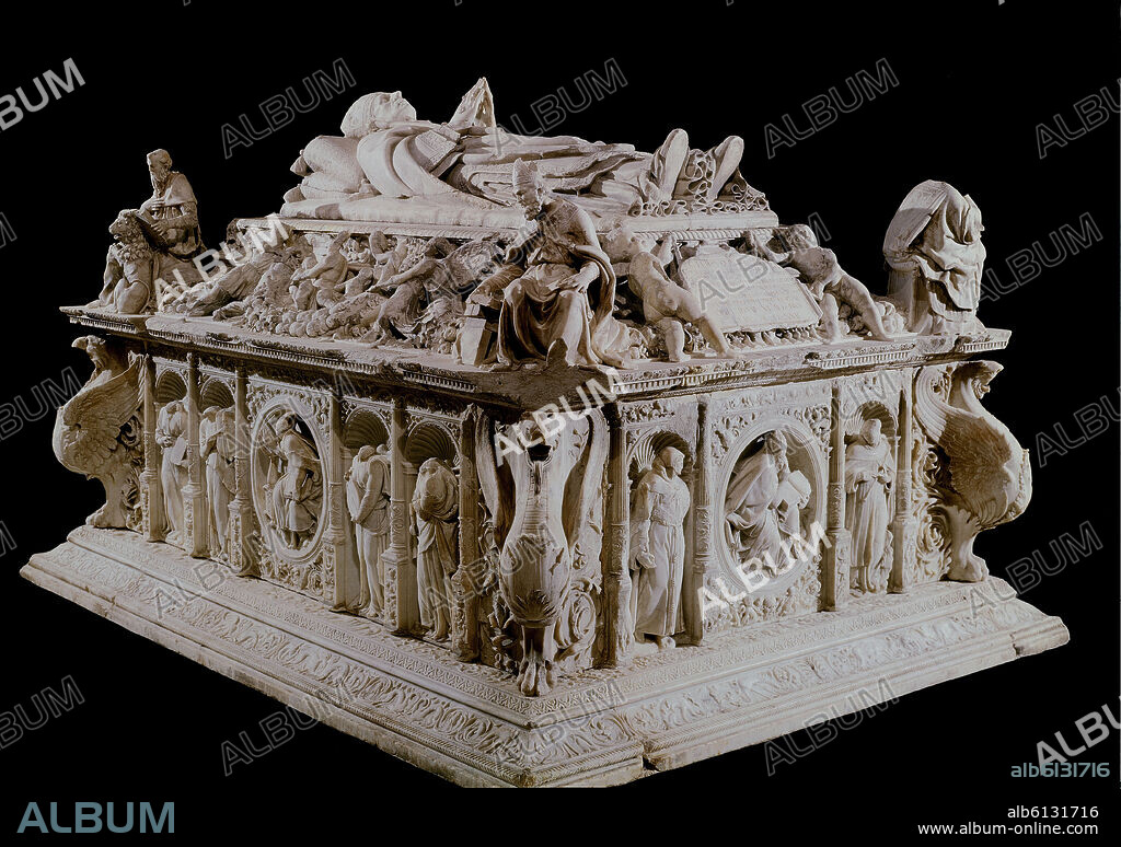 BARTOLOME ORDOÑEZ (1480-1520). SEPULCRO DEL CARDENAL CISNEROS - SIGLO XVI.