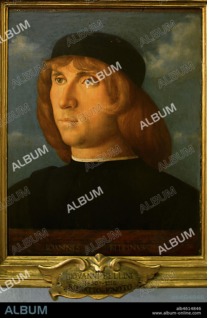 Rome, Capitolines Museums: Giovanni Bellini, "Self-portrait".