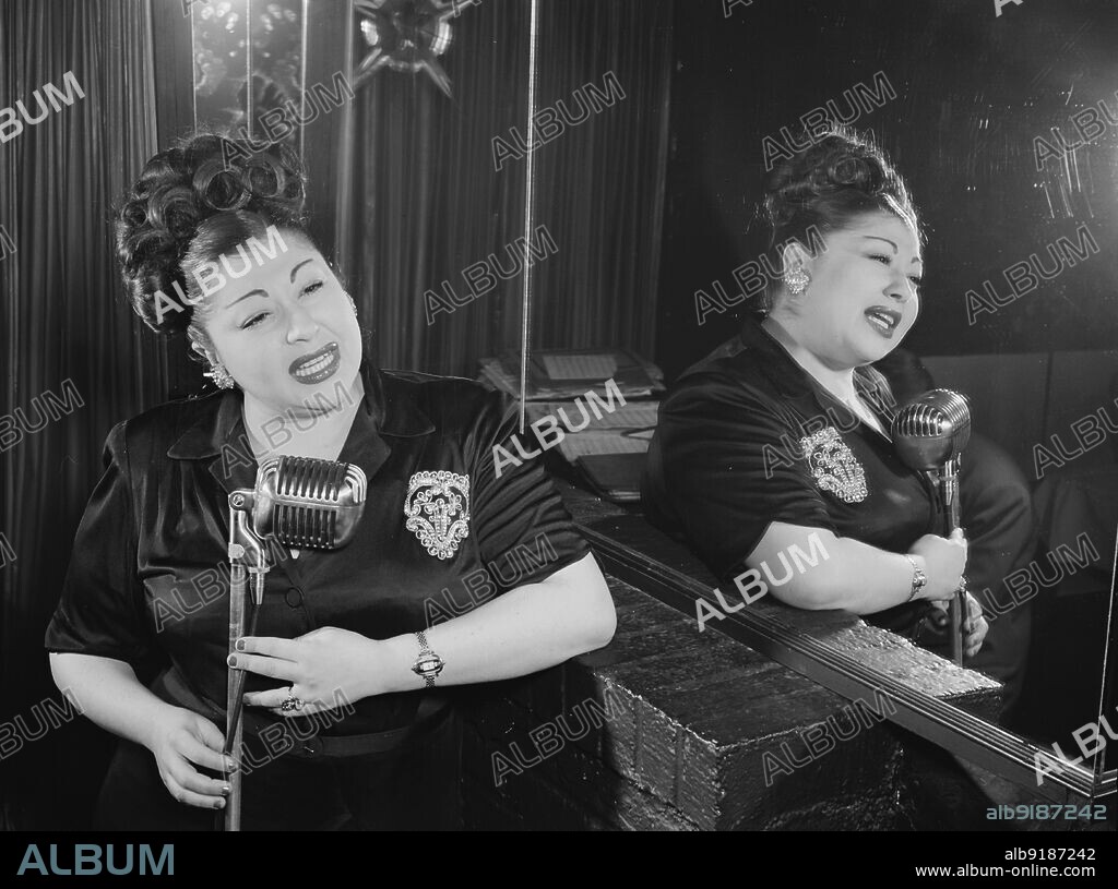 WILLIAM PAUL GOTTLIEB. Portrait of Sylvia Syms, Little Casino(?), New York, N.Y., ca. June 1947.