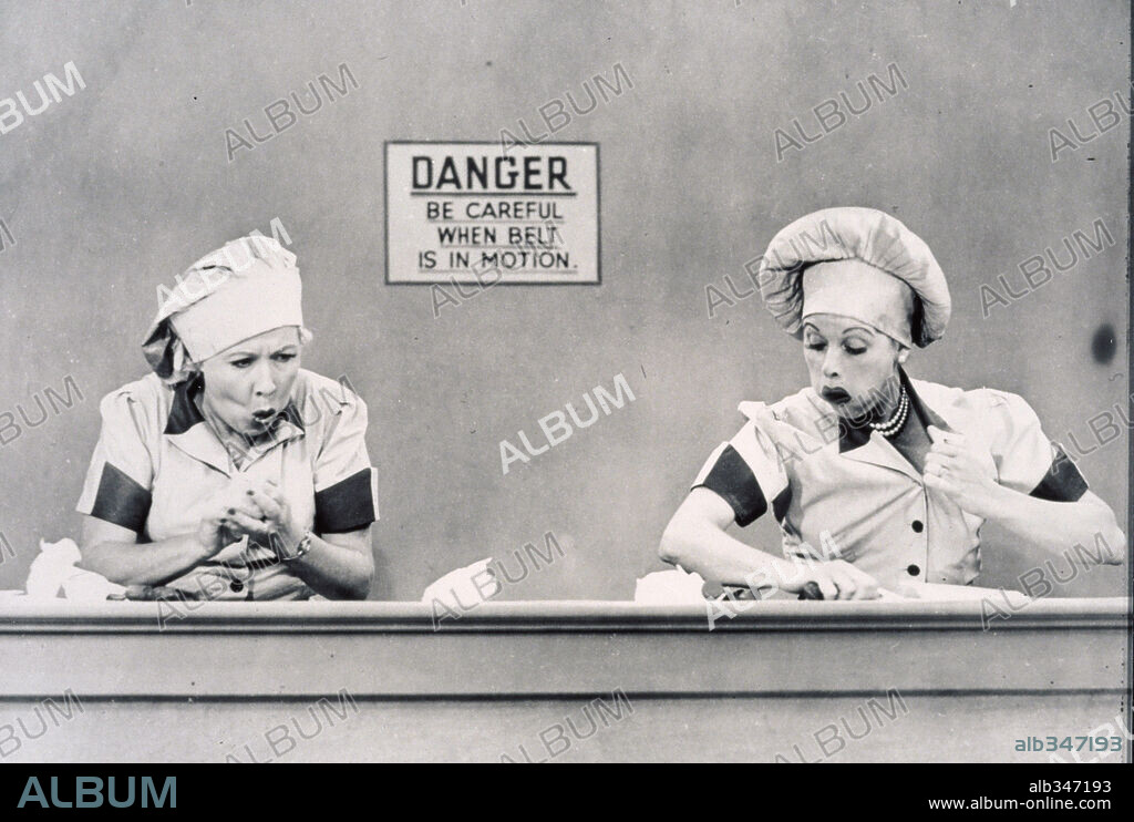 LUCILLE BALL en TE QUIERO, LUCY, 1951 (I LOVE LUCY). Copyright CBS-TV.