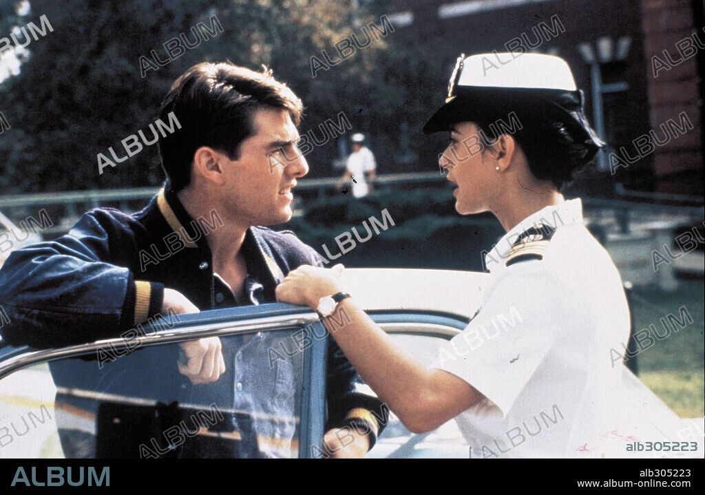DEMI MOORE y TOM CRUISE en ALGUNOS HOMBRES BUENOS, 1992 (A FEW GOOD MEN), dirigida por ROB REINER. Copyright COLUMBIA TRI STAR.