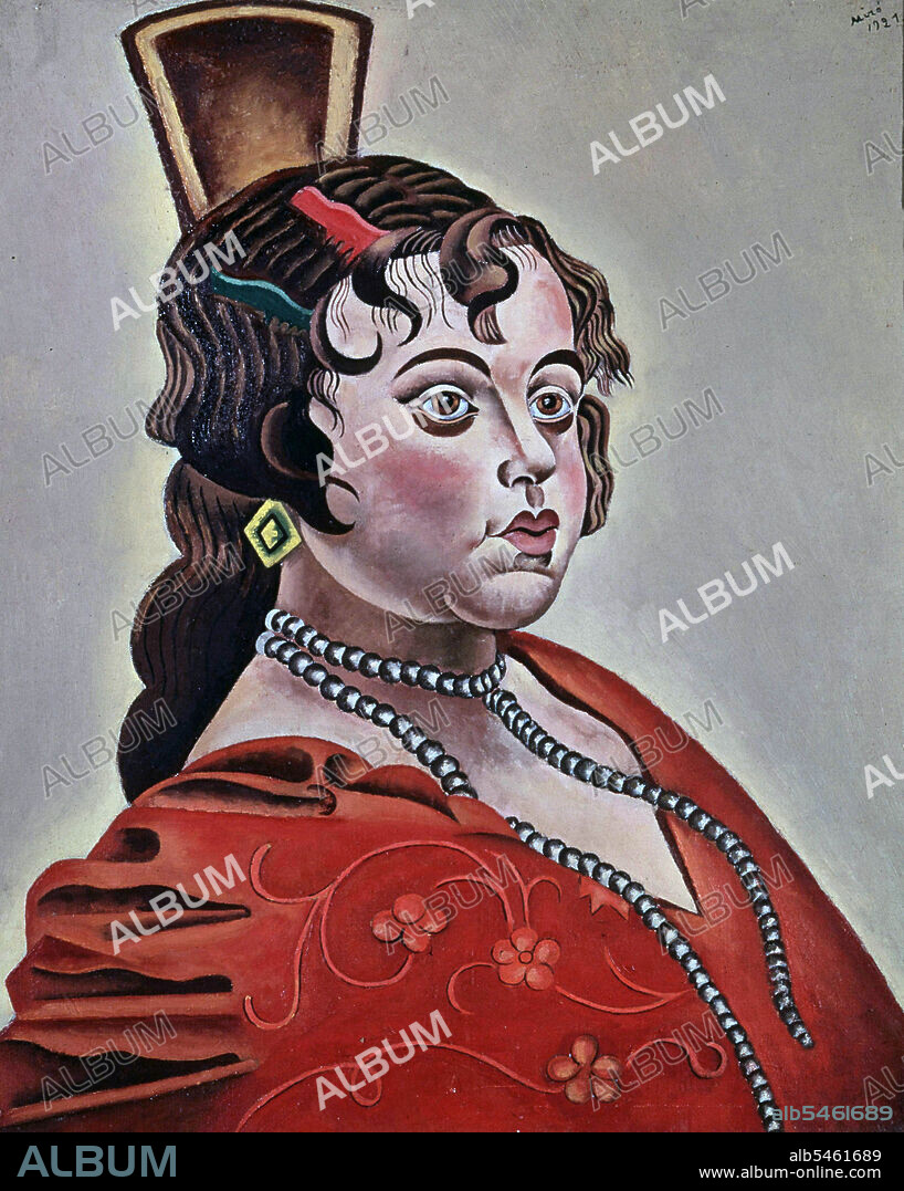 MIRO , JOAN. PINTOR ESPAÑOL . BARCELONA 1893 - 1983. " BAILARINA ESPAÑOLA ". OLEO SOBRE LIENZO , AÑO 1921. ATENCION: AUTOR CONTEMPORANEO SUJETO A COPYRIGHT ©. EL CLIENTE FINAL ES RESPONSABLE DE LA GESTION DE LOS DERECHOS DE AUTOR CON LAS SOCIEDADES EXISTENTES DE GESTION DE DERECHOS O DIRECTAMENTE CON LOS ORGANISMOS TITULARES DE LOS MISMOS.