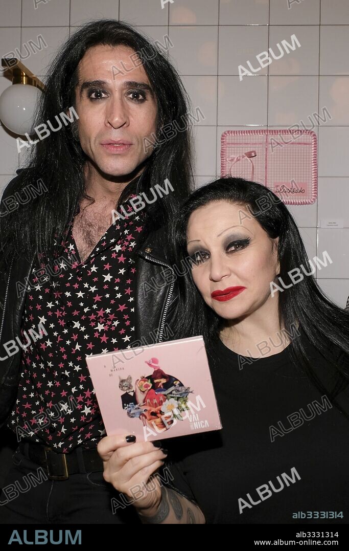 ALASKA, OLVIDO GARA ALASKA and MARIO VAQUERIZO. March 21, 2017 - Madrid, Spain - The singer Alaska and Mario Vaquerizo attend the inauguration of the exhibition Spring Festival in Madrid. Spain 21 March 2017. 21/03/2017