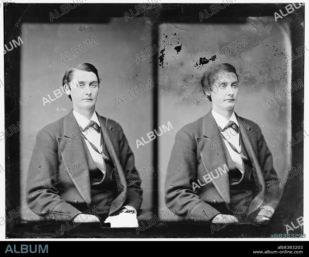 Burchard, Hon. W.L. [sic] of Wisc., between 1865 and 1880. [Samuel D. Burchard: farmer, businessman, Union Army soldier and politician. Served in the Missouri State Militia].