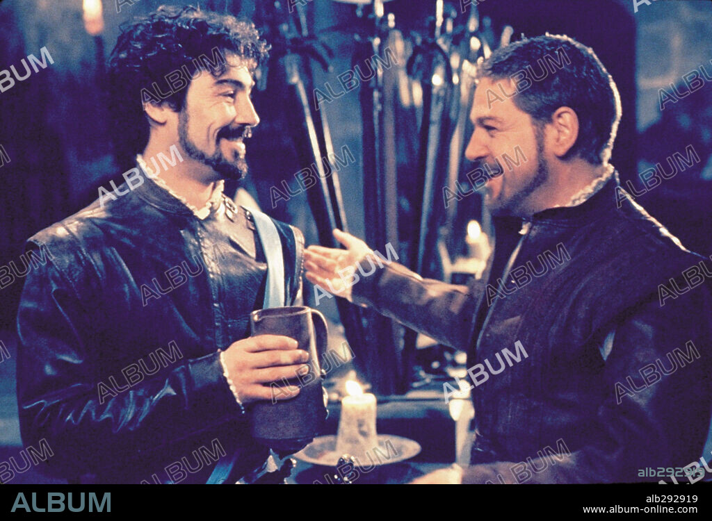 KENNETH BRANAGH und NATHANIEL PARKER in OTHELLO, 1995, unter der Regie von OLIVER PARKER. Copyright CASTLE ROCK ENTERTAINMENT / KONOW, ROLF.