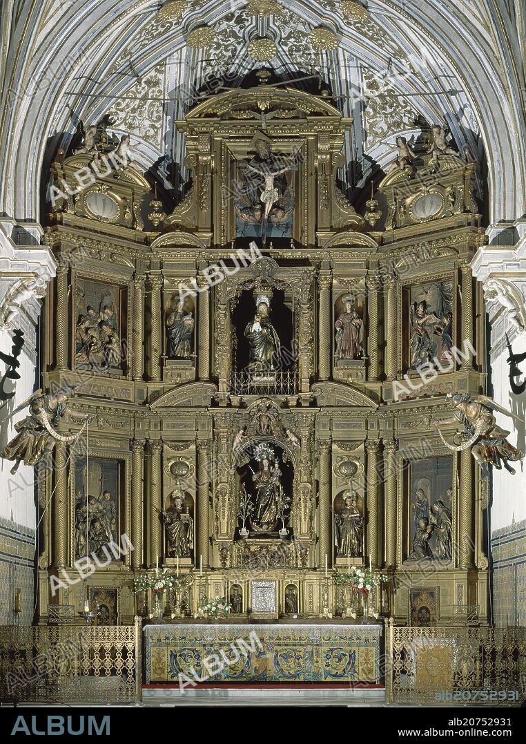 IGLESIA DEL CONVENTO DE LA MERCED DE SEVILLA - RETABLO MAYOR - 1621/1625.