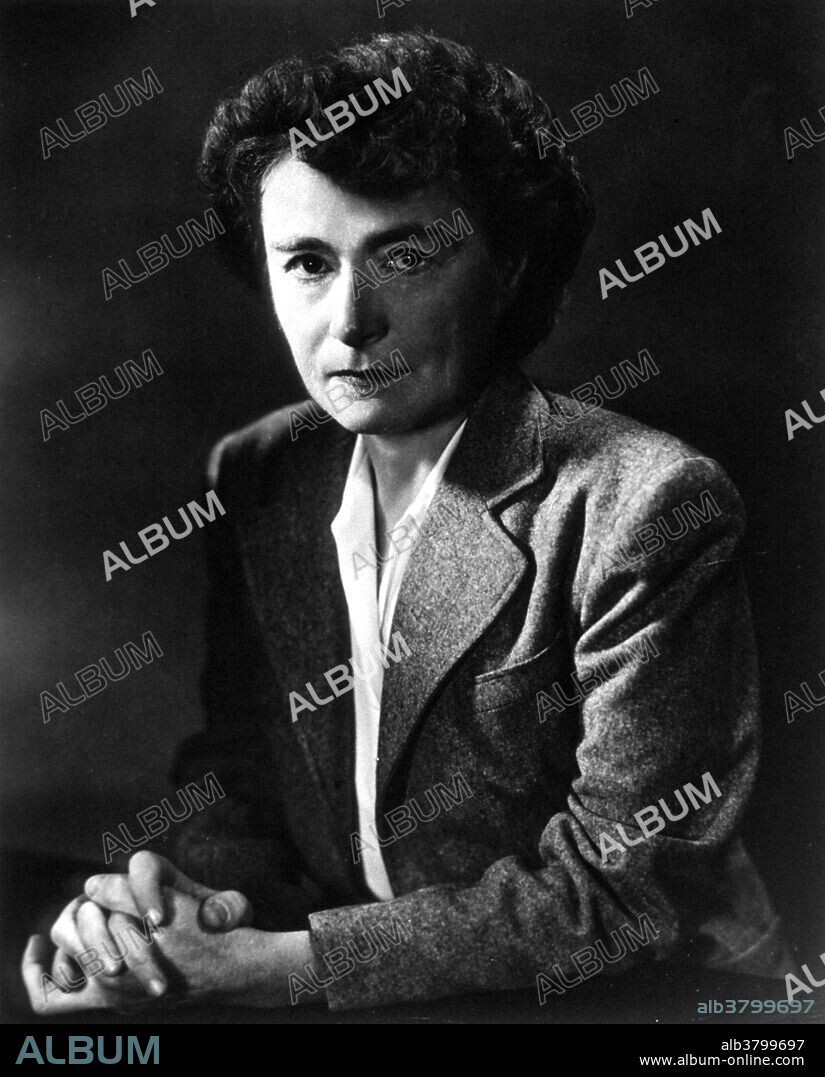 Gerty Theresa Cori (August 15, 1896 - October 26, 1957) was an American biochemist who became the first American woman to win a Nobel Prize in Physiology or Medicine. With husband Carl and Argentine physiologist Bernardo Houssay, Gerty Cori received the Nobel Prize in 1947 for the discovery of the mechanism by which glycogen, a derivative of glucose, is broken down in muscle tissue into lactic acid and then re-synthesized in the body and stored as a source of energy (known as the Cori cycle). They also identified the important catalyzing compound, the Cori ester. In 2004, both Gerty and Carl Cori were designated an ACS National Historical Chemical Landmark in recognition of their work in clarifying carbohydrate metabolism. In 1957, Gerty Cori died after a ten year struggle with myelosclerosis. She remained active in the research laboratory until the end. She has received recognition for her achievements through multiple awards and honors. The crater Cori on the Moon is named after her.
