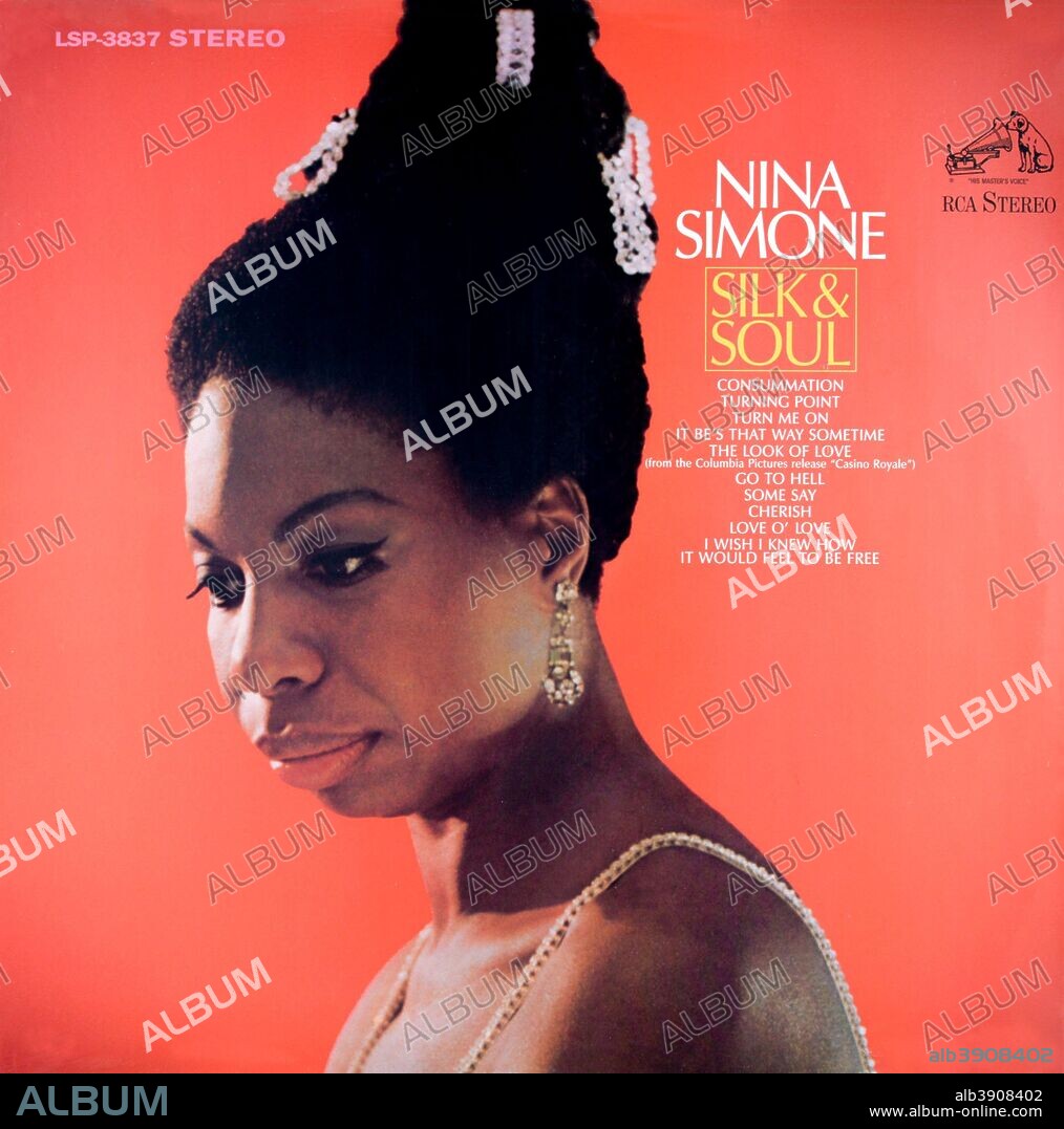 Cover of the album 'Silk & Soul' of Nina Simone released in 1967.