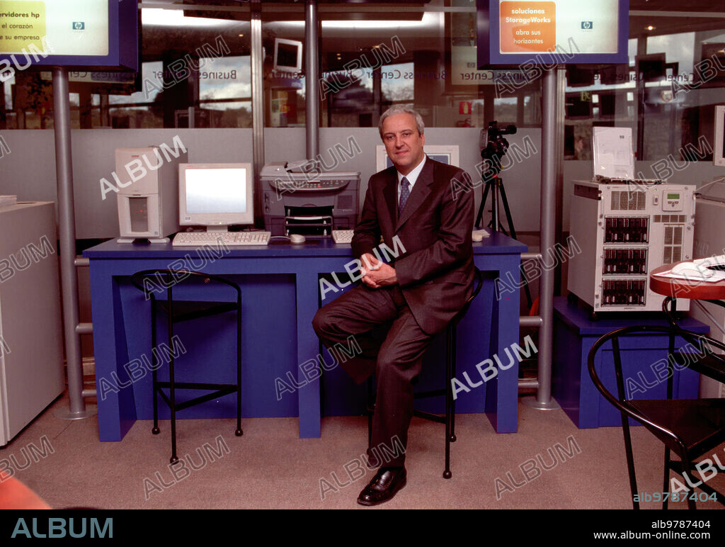 Madrid. 27/02/03. Santiago Cortes, presidente de Hp España. Foto: José Luis Álvarez.