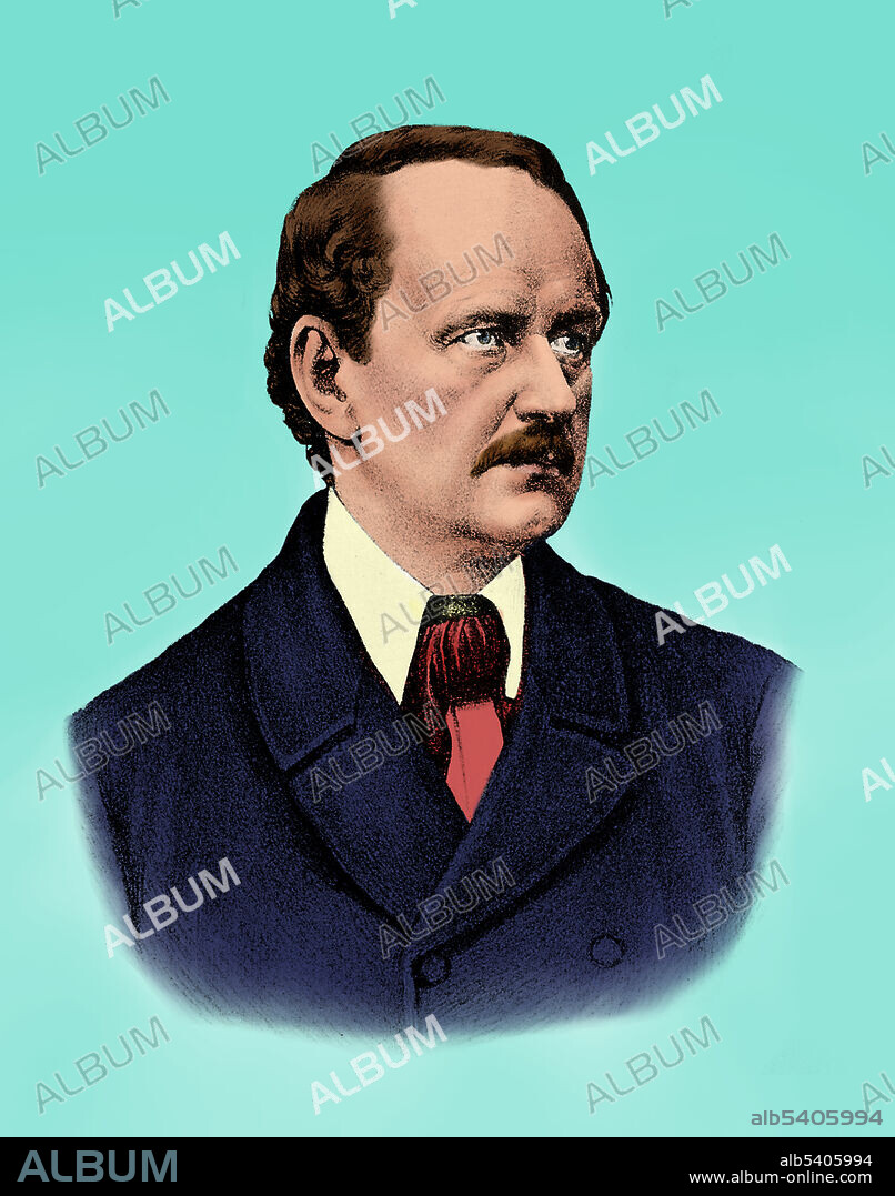 Matthias Jakob Schleiden (April 5, 1804 - June 23, 1881) was a German botanist and co-founder of cell theory, along with Theodor Schwann and Rudolf Virchow. While a professor of botany at the University of Jena, he wrote Contributions to our Knowledge of Phytogenesis (1838), in which he stated that all parts of the plant organism are composed of cells. Thus, Schleiden and Schwann became the first to formulate what was then an informal belief as a principle of biology equal in importance to the atomic theory of chemistry. He was one of the first German biologists to accept Darwin's theory of evolution and became a  leading proponent of Darwinism in Germany. He died in 1881 at the age of 77. No artist credited, undated.