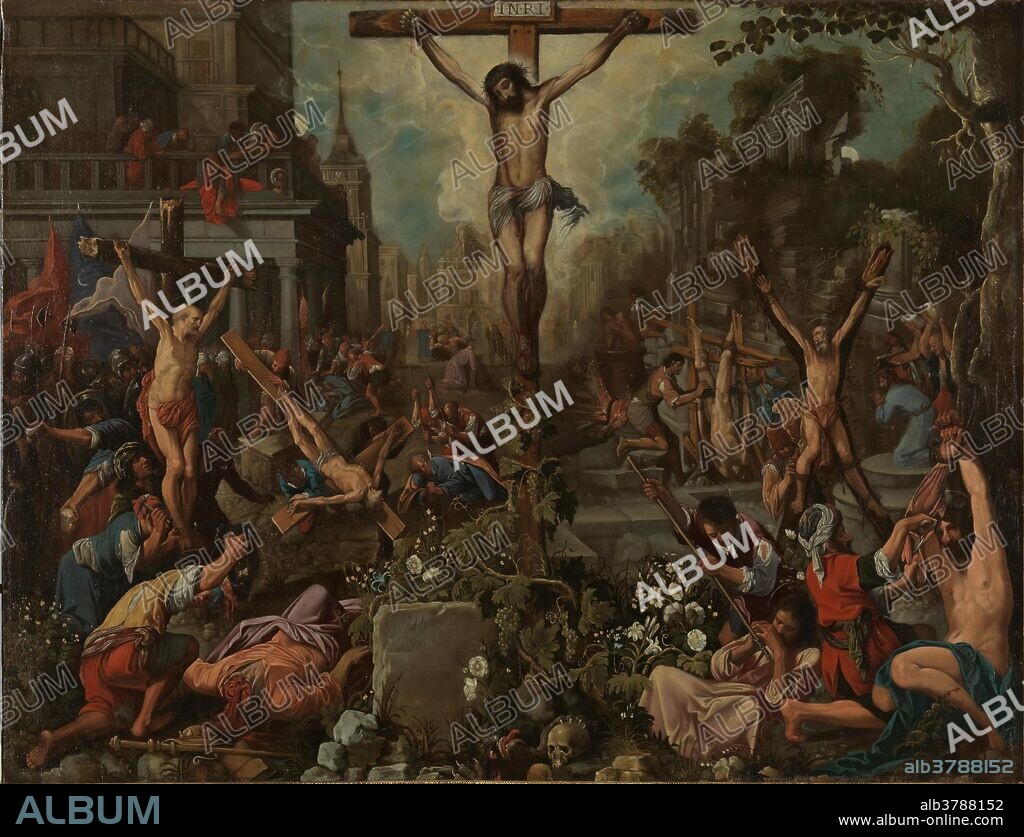 Juan de Roelas (Atribuido a) / 'Cristo ejemplo de mártires'. Hacia 1615. Óleo sobre lienzo, 118 x 154 cm.