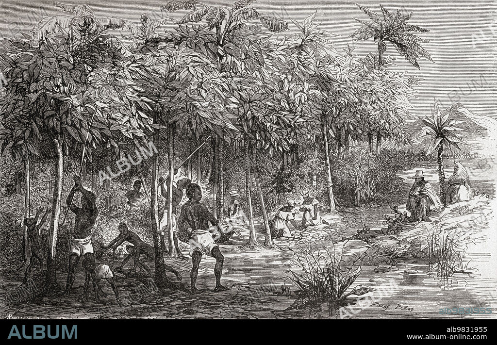 The Battle of Buena Vista, February 22-23, 1847, aka the Battle of La Angostura fought during the Mexican-American War. From An Illuminated History of North America, from the earliest period to the present time, published 1860.