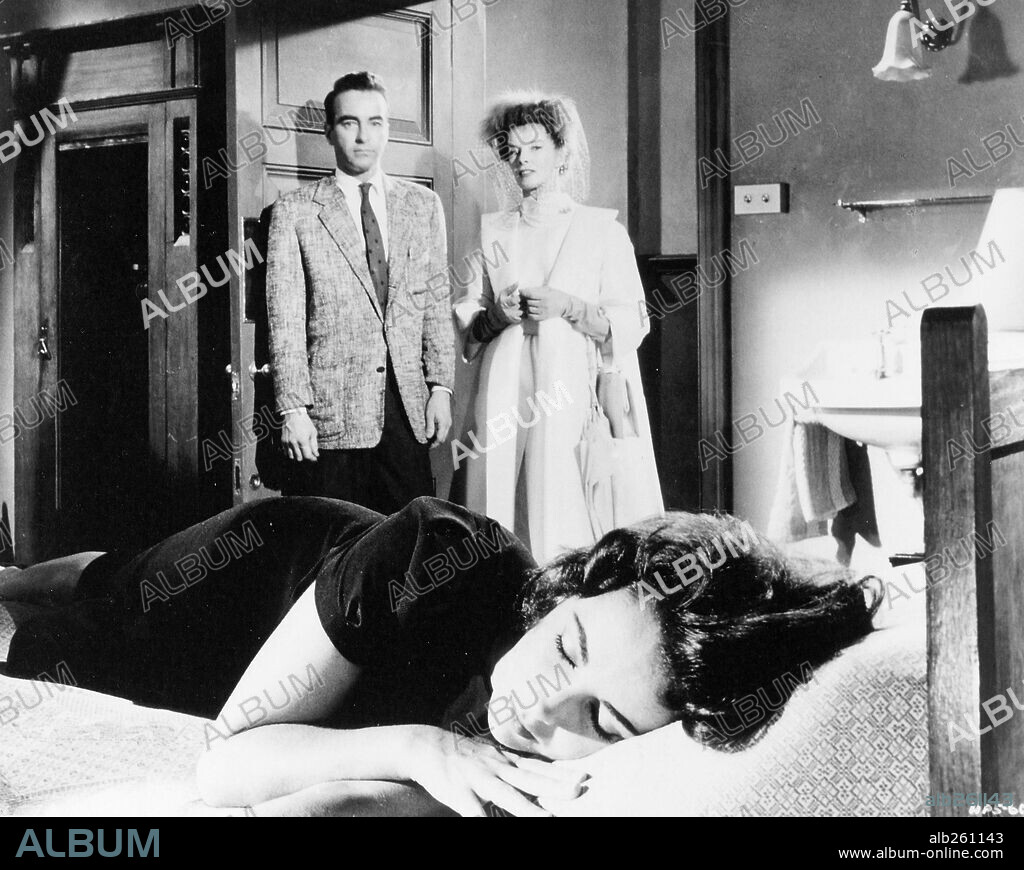 ELIZABETH TAYLOR, KATHARINE HEPBURN and MONTGOMERY CLIFT in SUDDENLY, LAST SUMMER, 1959, directed by JOSEPH L. MANKIEWICZ. Copyright COLUMBIA PICTURES.