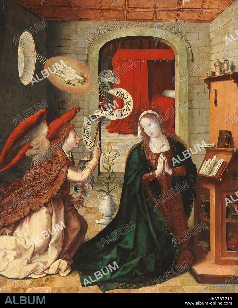 LEÓN PICARDO. León Picardo / 'The Annunciation'. 1501 - 1535. Oil on panel.