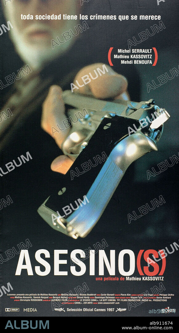 Poster of ASSASSIN [S], 1997, directed by MATHIEU KASSOVITZ. Copyright LAZENNEC.