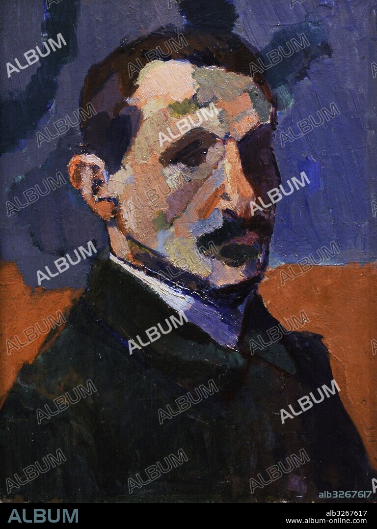 Albert Marquet (1875-1947). Pintor francés, representante del Fauvismo. Retrato por Henri Matisse (1869-1954), h. 1905. Galería Nacional. Museo Nacional de Arte, Arquitectura y Diseño. Oslo. Noruega.