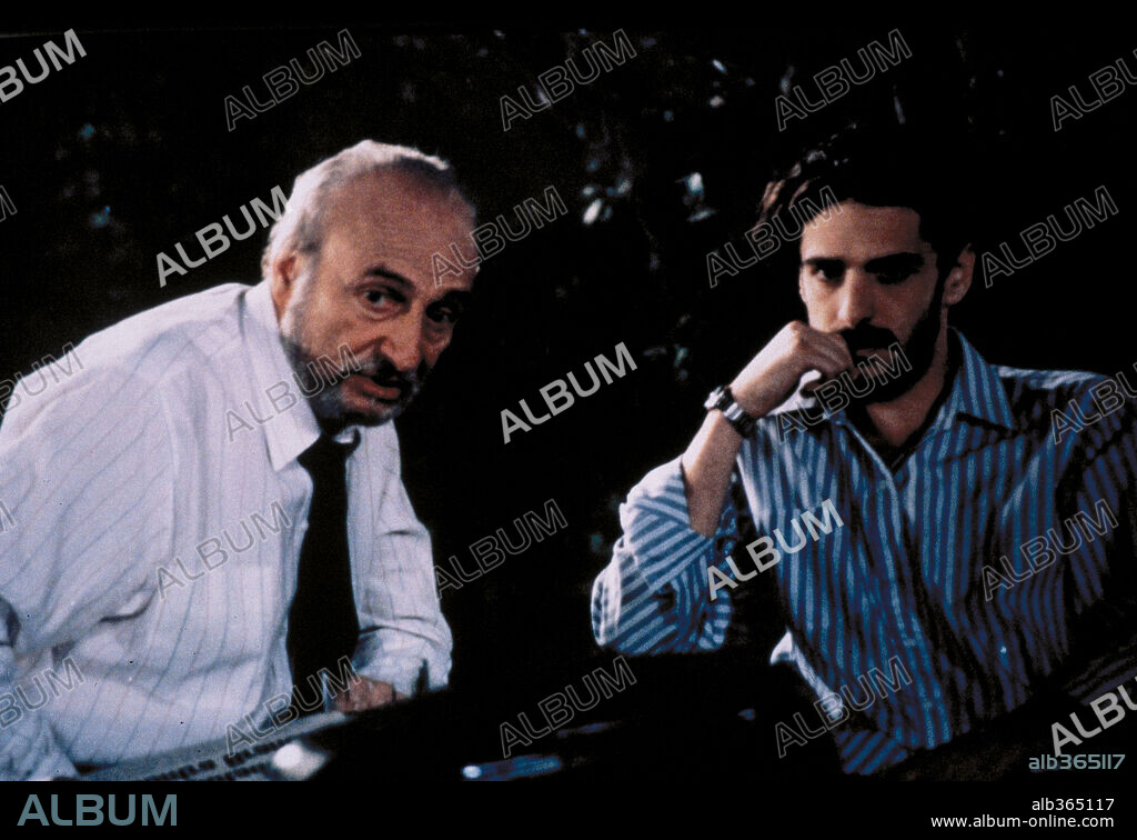 HECTOR ALTERIO and LEONARDO SBARAGLIA in ASHES FROM PARADISE, 1997 (CENIZAS DEL PARAÍSO), directed by MARCELO PIÑEYRO. Copyright PATAGONIK FILM GROUP-ARTEAR ARGENTINA.