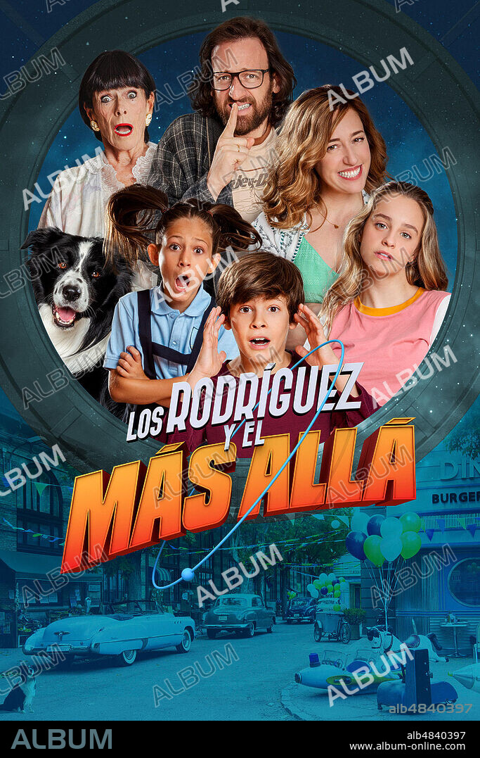 Poster de LOS RODRIGUEZ Y EL MAS ALLA, 2019, dirigida por PACO ARANGO. Copyright Guisante Films / Calcon Producciones.