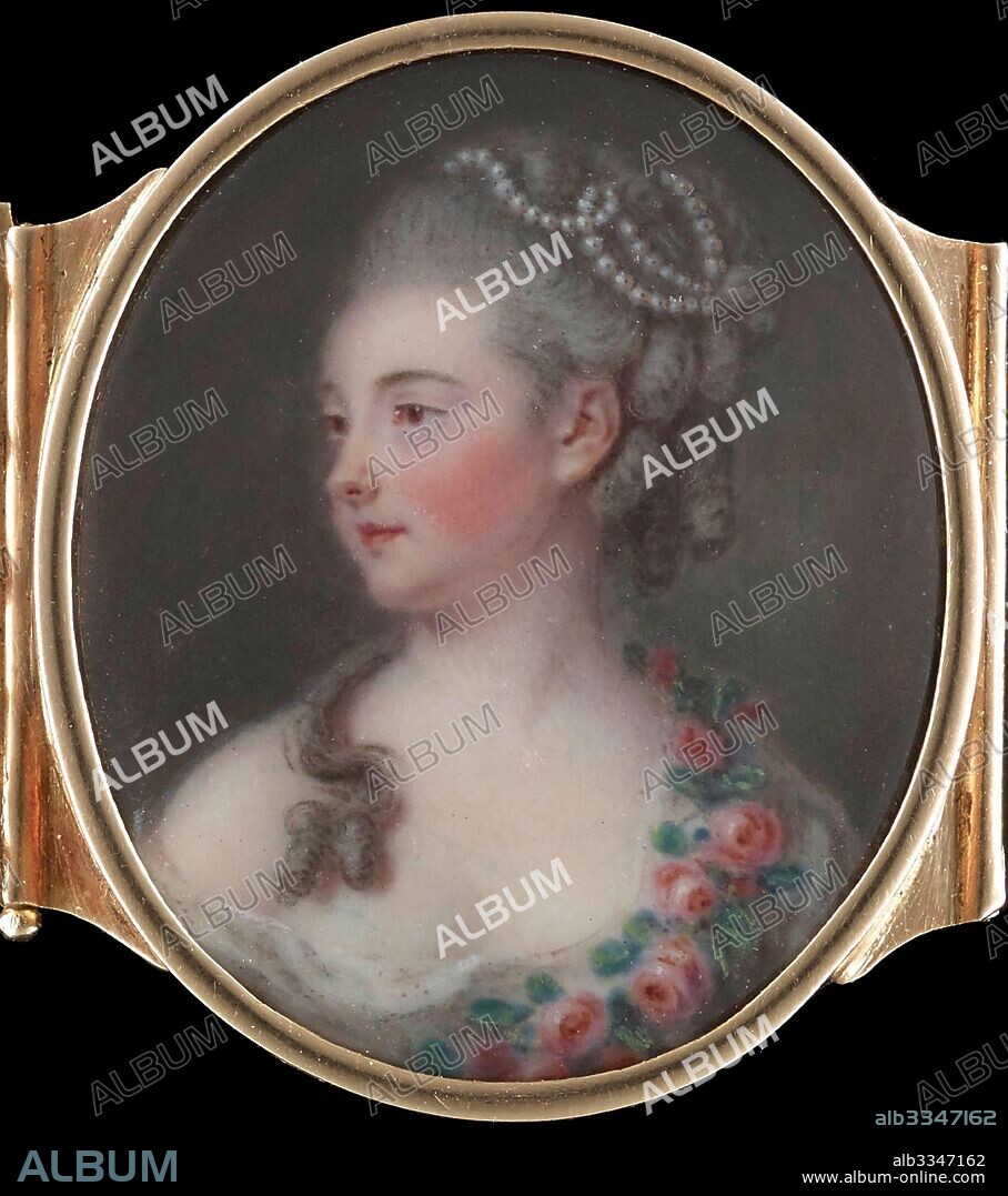 PIERRE PASQUIER. Portrait of Michelle de Bonneuil, née Sentuary (1748-1829).
