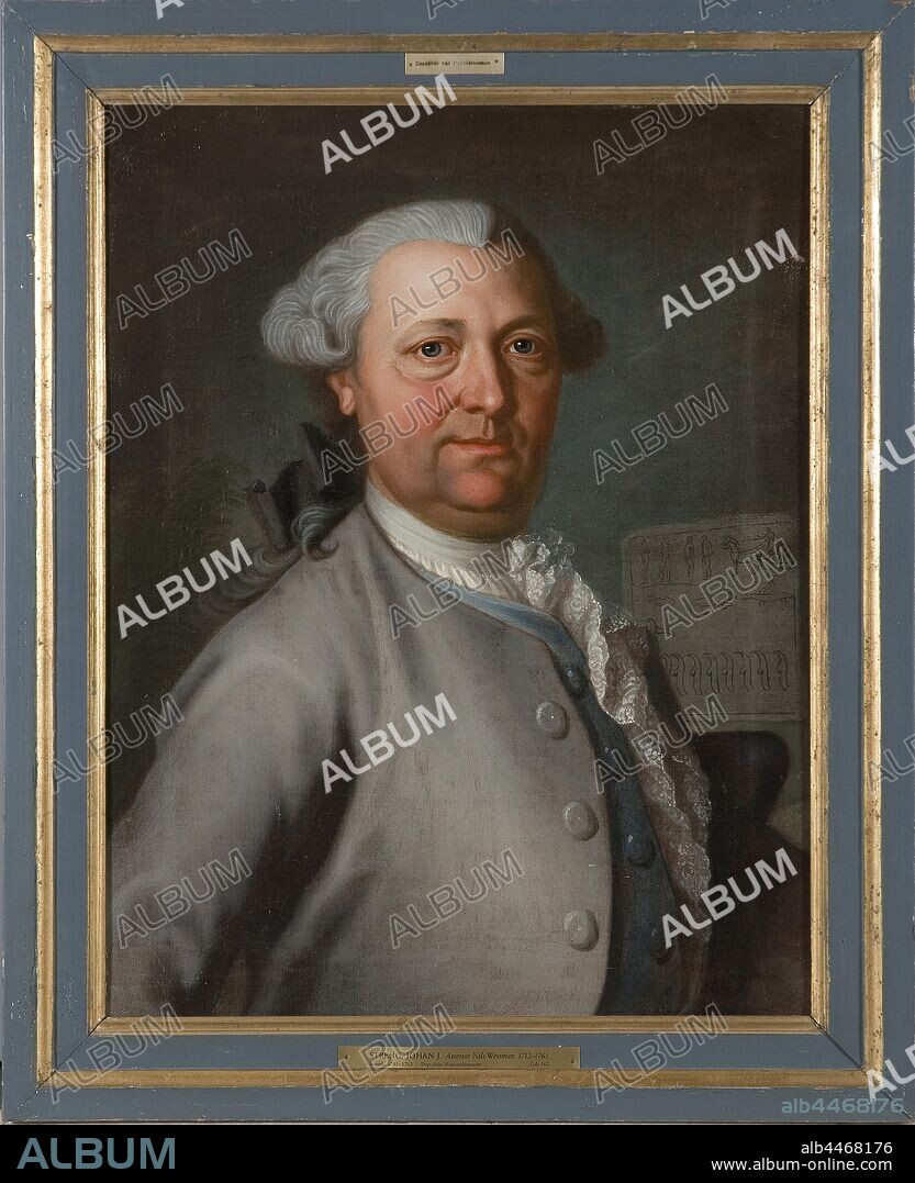 Johan Joachim Streng, Nils Wessman, painting, 1762, oil on canvas, Height, 66 cm (25.9 inches), Width, 51 cm (20 inches), Signed, painted A, o 1762 by Joh, Joach, strict.