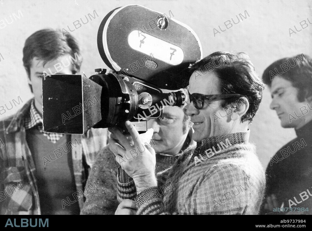 September 1975. Filming of "Saló or the 120 days of Sodom".