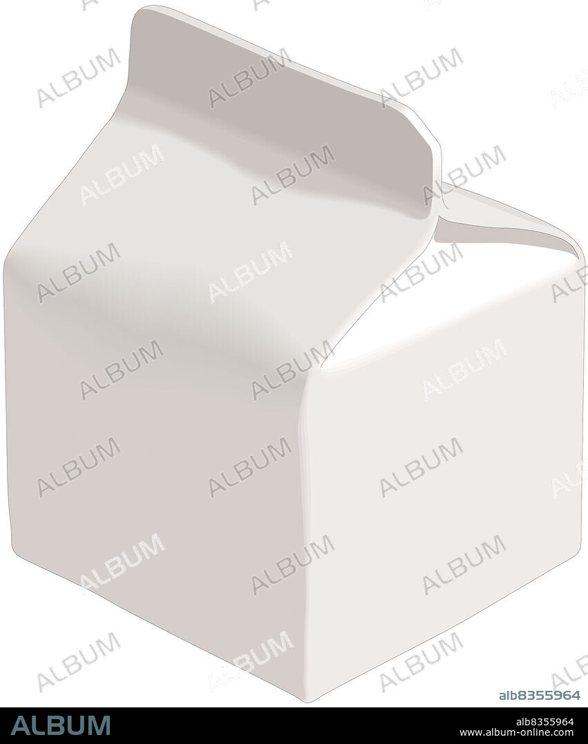 Small watertight container, usually filled with milk or cream; it comes in pint and half pint sizes.