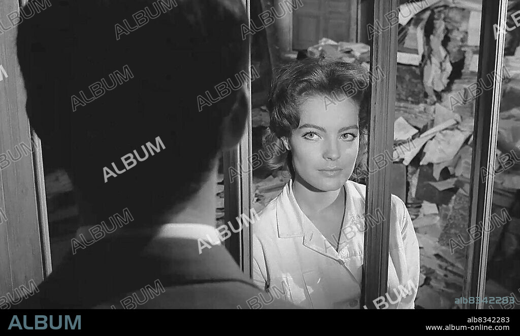 ANONYMOUS. Romy Schneider in Film "The Trial" by Orson Welles.
