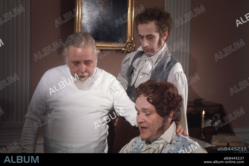 JORDENS ORO VIKER En film om Johan Olof Wallin - psalmdiktaren. Av och i regi av Rune Lindström. Sänt första gången 1970-11-29 Fr v: regissör Rune Lindström, Leif Liljeroth i rollen som J O Wallin och Artur Eriksson i rollen som Erik Gustav Geijer. Regissörer Trio persons: ARTUR ERIKSSON;RUNE LINDSTRÖM;LEIF LILJEROTH sites: SVERIGE.